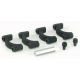 Mikado Clamps for carbon tailrotor case MIK4275