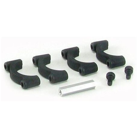 Mikado Clamps for carbon tailrotor case MIK4275