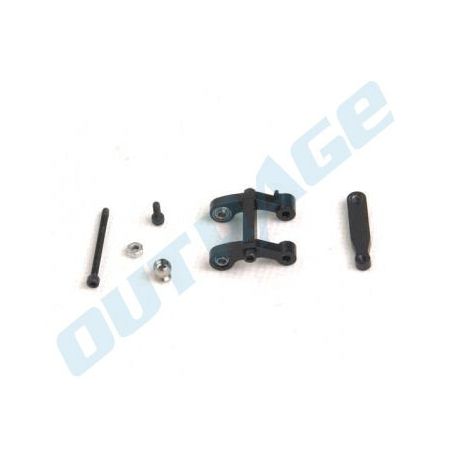 OUTRAGE G5 Spare Parts Metal Tail case bell crank and lever assembly RG50510-SS