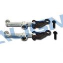 Trex 250 Metal Washout Control Arm Silver