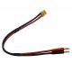 ISDT XT60 to 4mm Bullet cable to PSU